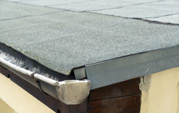repair or replace Crozen flat roofing?